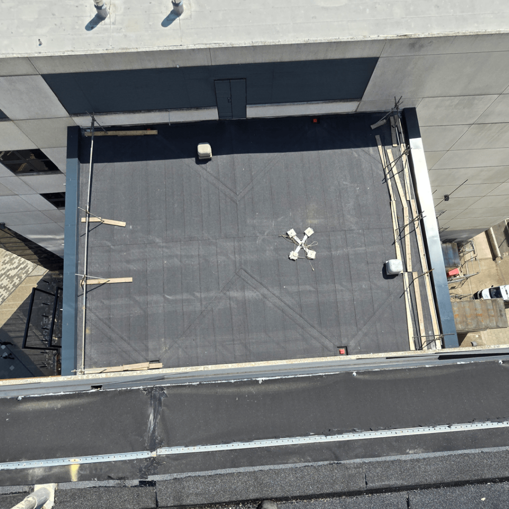 city gate flat roof