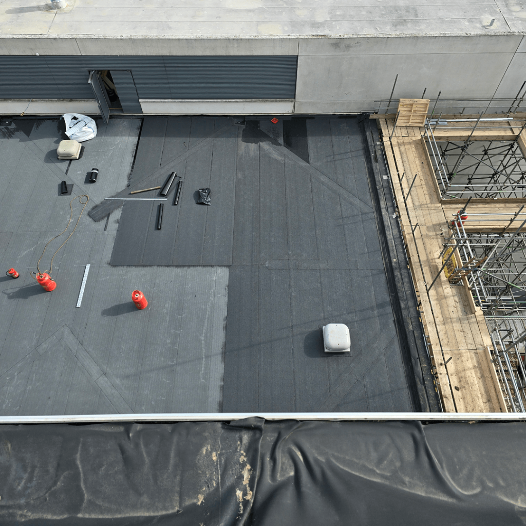 city gate flat roof