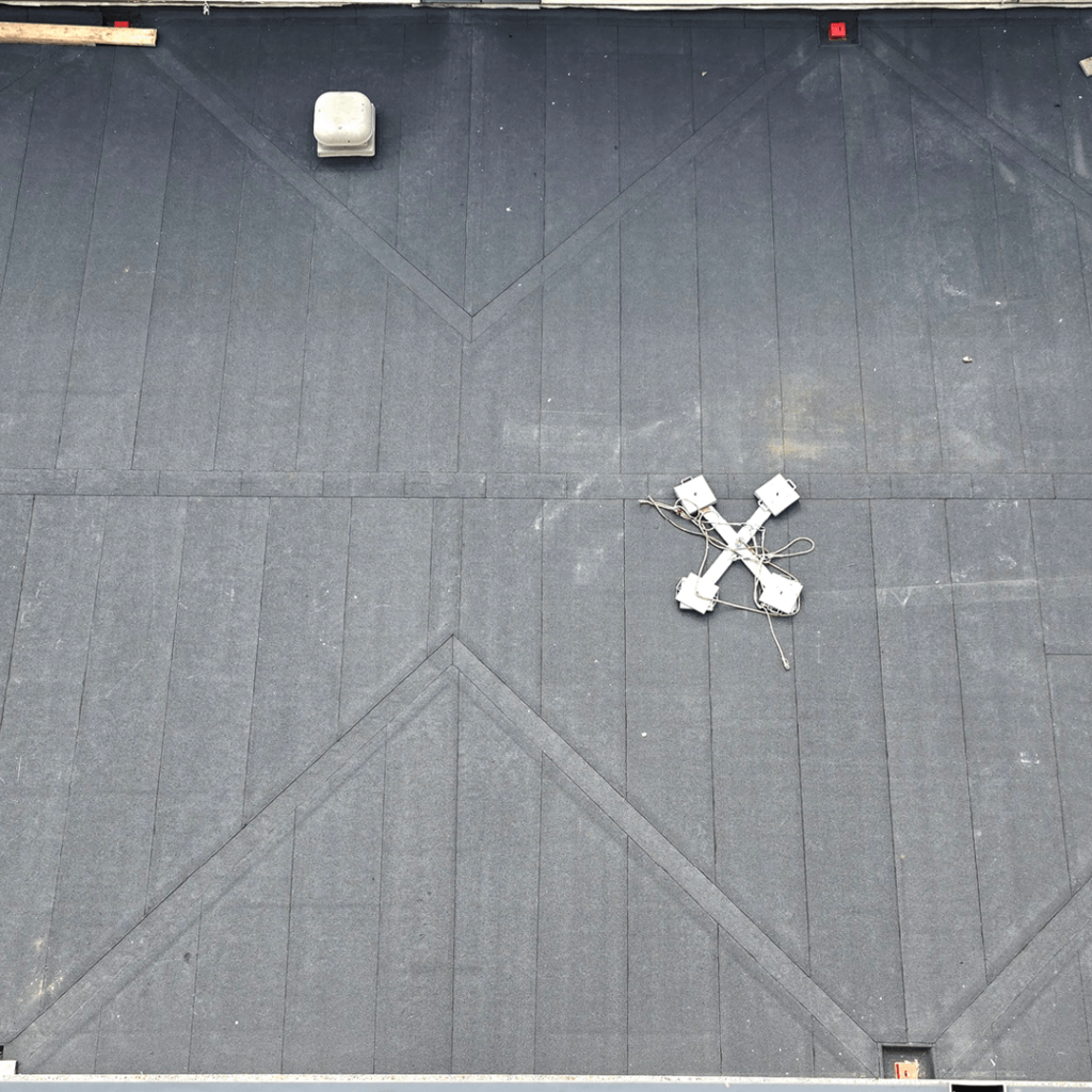 city gate flat roof